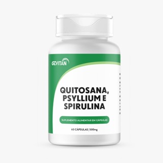 Suplemento Psylium Q S 60 cápsulas 500mg em Oferta na Shopee