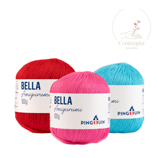 Fio/linha Bella Amigurumi - Pingouin em Oferta na Shopee