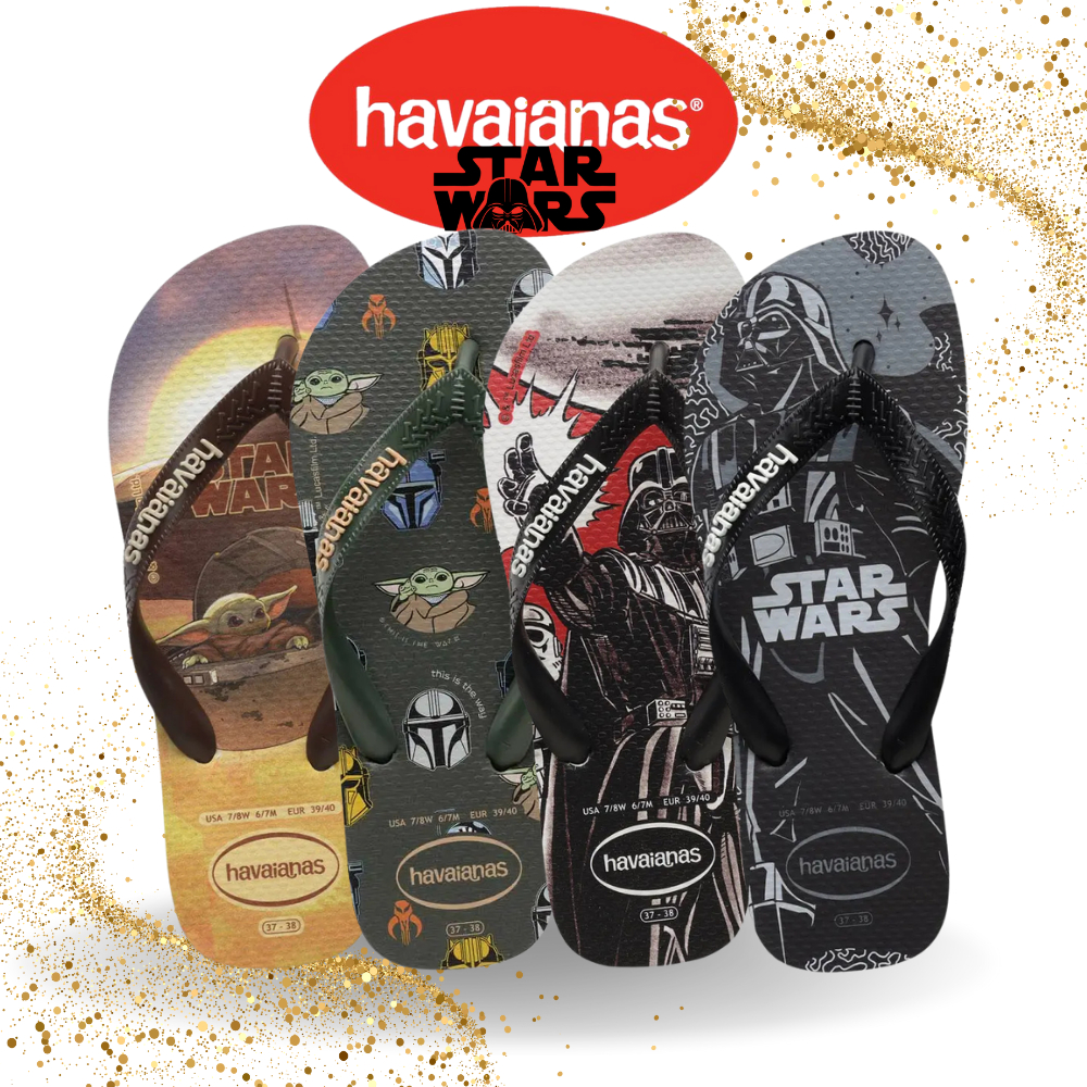Chinelo Havaianas Star Wars Adulto em Oferta na Shopee