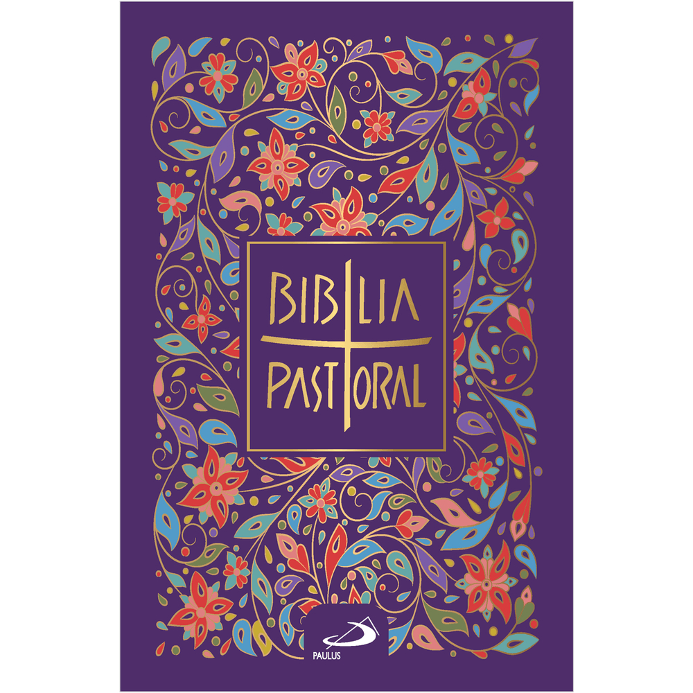 Bíblia Pastoral - Floral - Capa Cristal em Oferta na Shopee