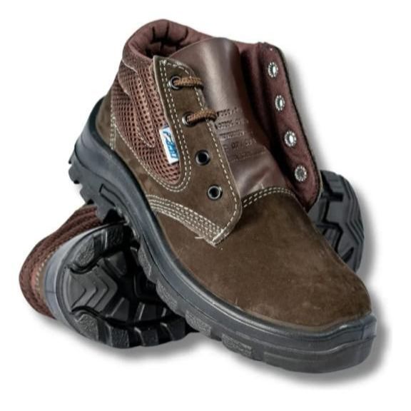 Botina De Amarrar Nobuck Bidensidade F350 Bafp CA44114