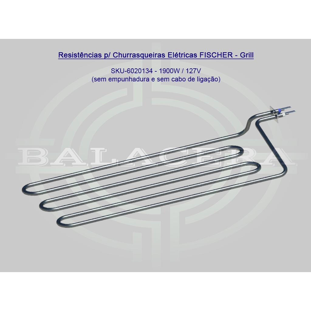 RES para Churrasqueira FISCHER GRILL