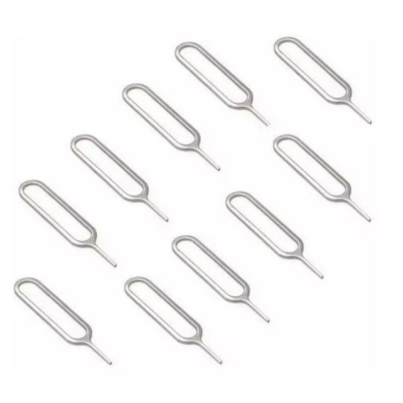 10x Chave Extratora De Chip Extrator Sim Card Gaveta Sim