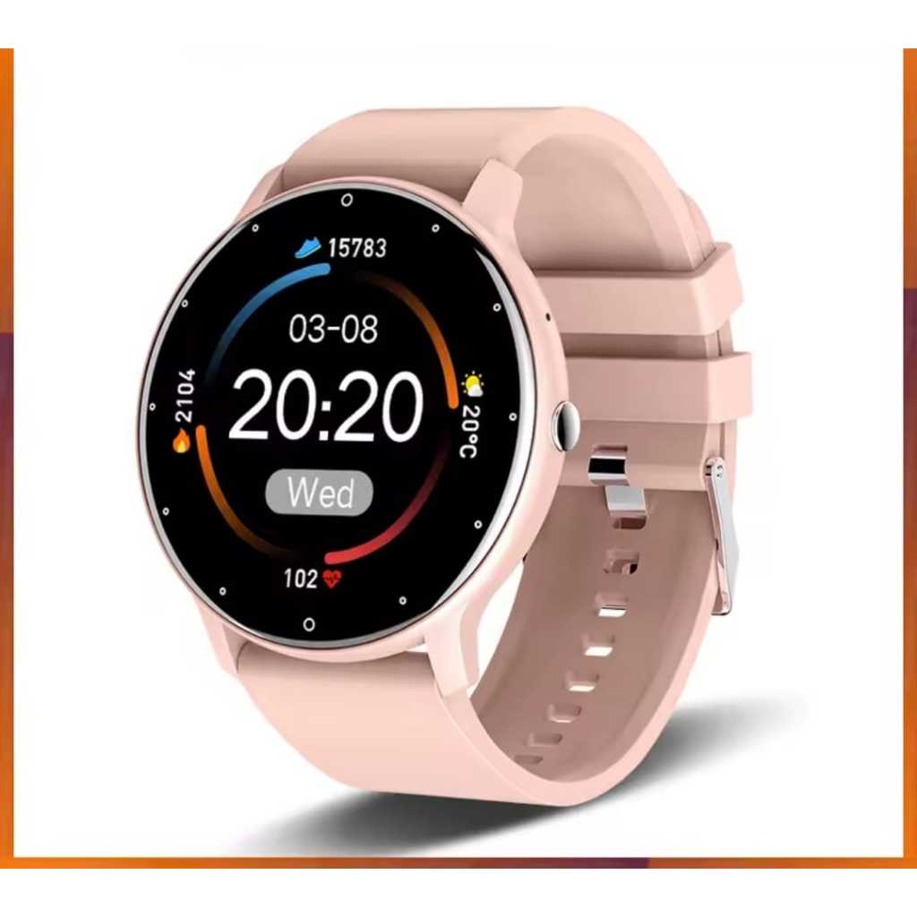Smartwatch ZL02 Tela Retina HD 1,28" Notificação de chamadas Monitoramento sono, Modos Esportivos Bateria 220mA 7 dias
