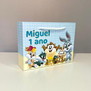Sacolinha Personalizada Baby Looney Tunes- Pegue e Monte em Oferta na Shopee