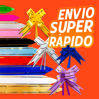 100 LAÇO FÁCIL MAGICO P/ PRESENTE *P , M , G* - 3 tamanhos, varias cores em Oferta na Shopee