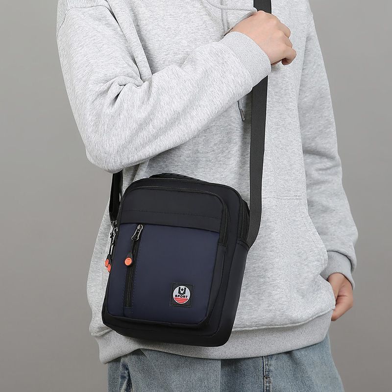 Shoulderbag Masculina Impermeável Antifurto Alça Transversal Esportiva Versátil Compacta Resistente em Oferta na Shopee