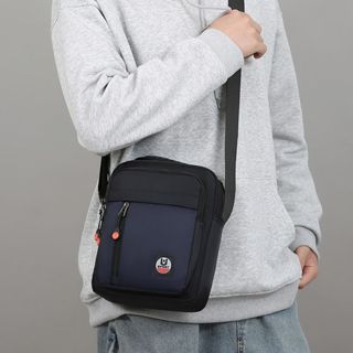 Shoulderbag Masculina Impermeável Antifurto Alça Transversal Esportiva Versátil Compacta Resistente em Oferta na Shopee
