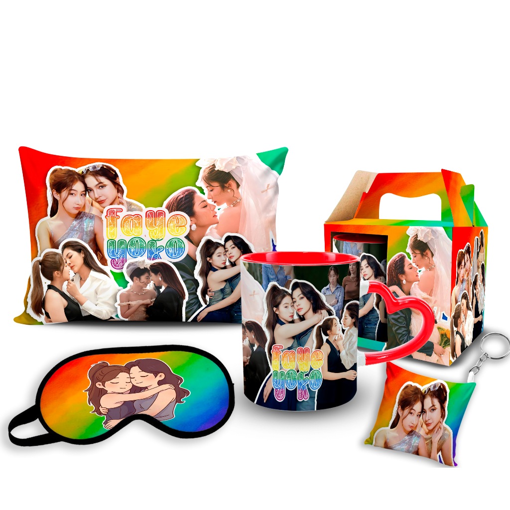 Caneca Faye Yoko Thai GL Blank the Series + Kit personalizado com Nome
