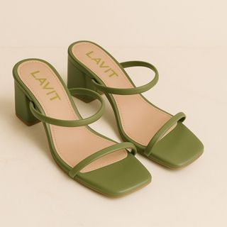 Salto Bloco - Sandália Feminina de Salto Bloco - Saltinho Bloco Ref 0061 em Oferta na Shopee