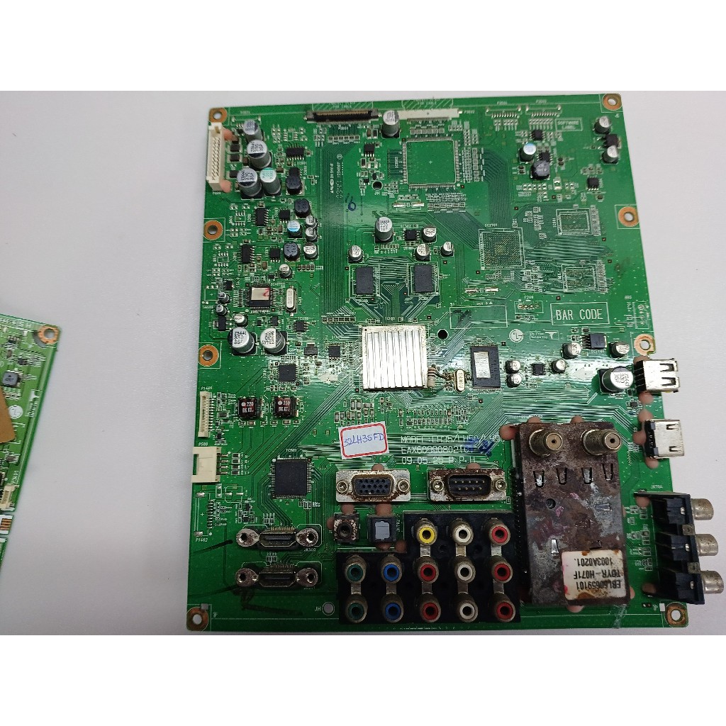 placa principal tv lg 32lh35fd / eax60990802