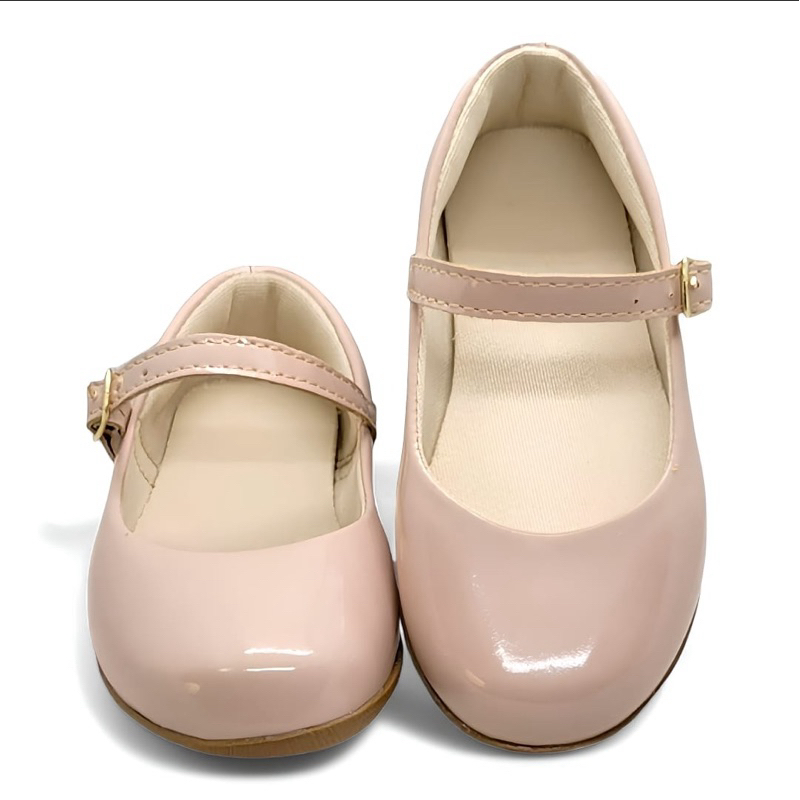 Sapatilha Infantil Com Tira Do 16 Ao 36 Confortável e Elegante Nude