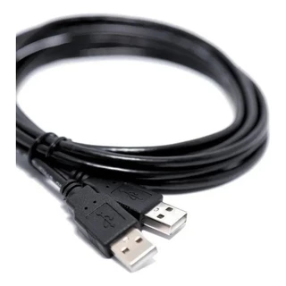 Cabo USB 2.0 Macho x Macho 1,5m Alta Velocidade Para HD Externo TV Notebook