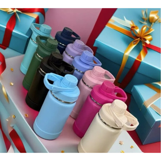 Copo Térmica Garrafa Térmica Aço Inoxidável  350ml-600ml-800ml com bota De Silicone Protetora em Oferta na Shopee