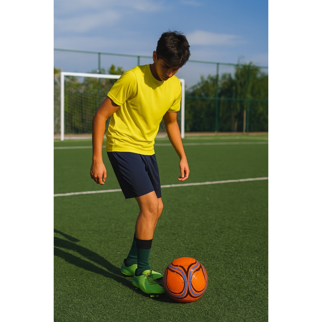 Bola Futebol Campo Oficial Tamanho 5 Treino Recreação Lazer Jogo Criança