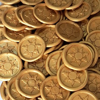 Lacre de Cera Convite de Casamento – Modelo Sol em Oferta na Shopee