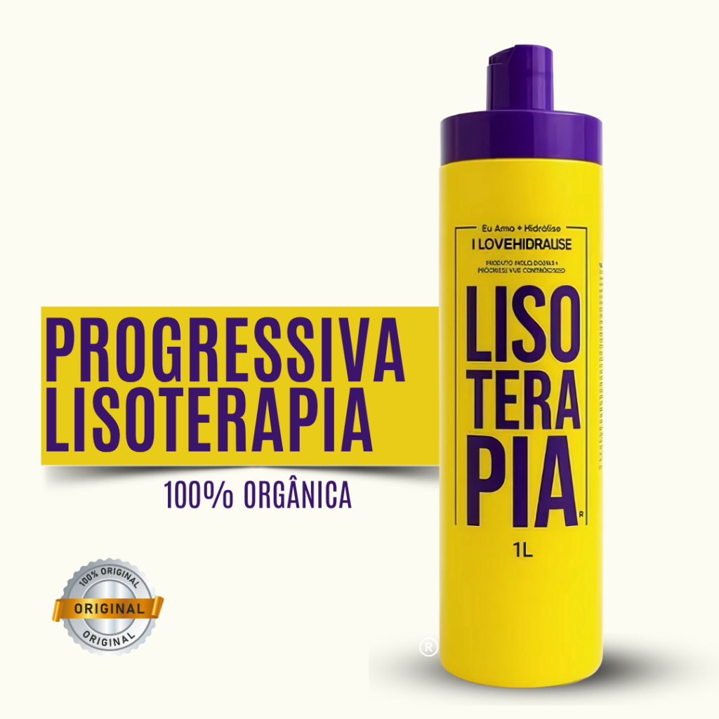Lisoterapia Progressiva Orgânica Sem Formol Original 1 Litro - Liso Imediato em Oferta na Shopee