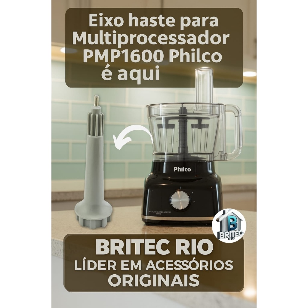01 Eixo Haste Transmissão Para Multiprocessador Philco PMP 1600 ORIGINAL.
