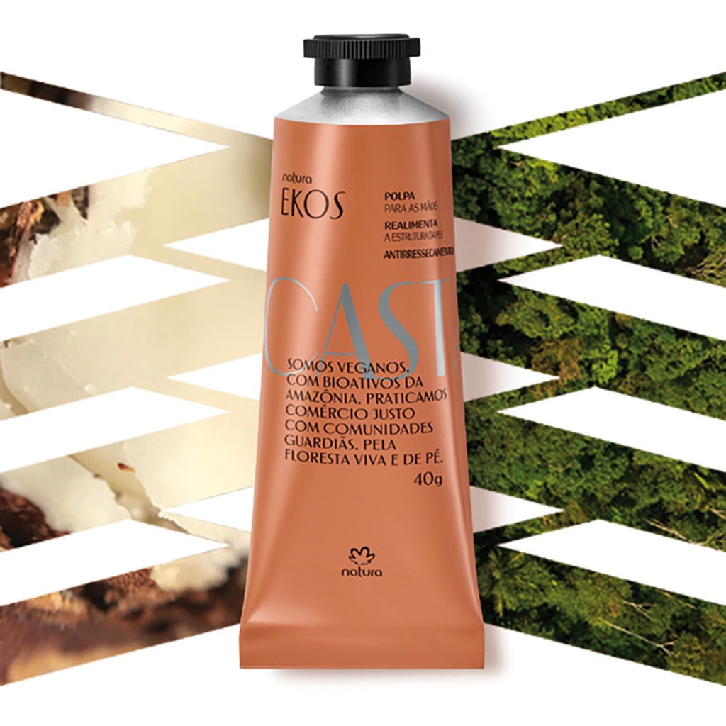 Natura Polpa Hidratante para as Mãos Ekos Castanha 40 g em Oferta na Shopee