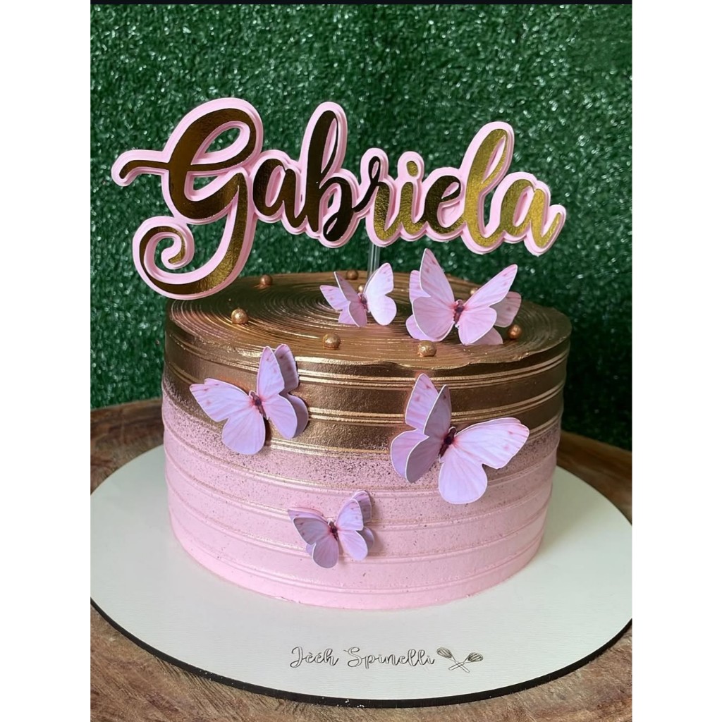 Bolo Feminino com Topper: Onde Comprar | BuscaProdutos