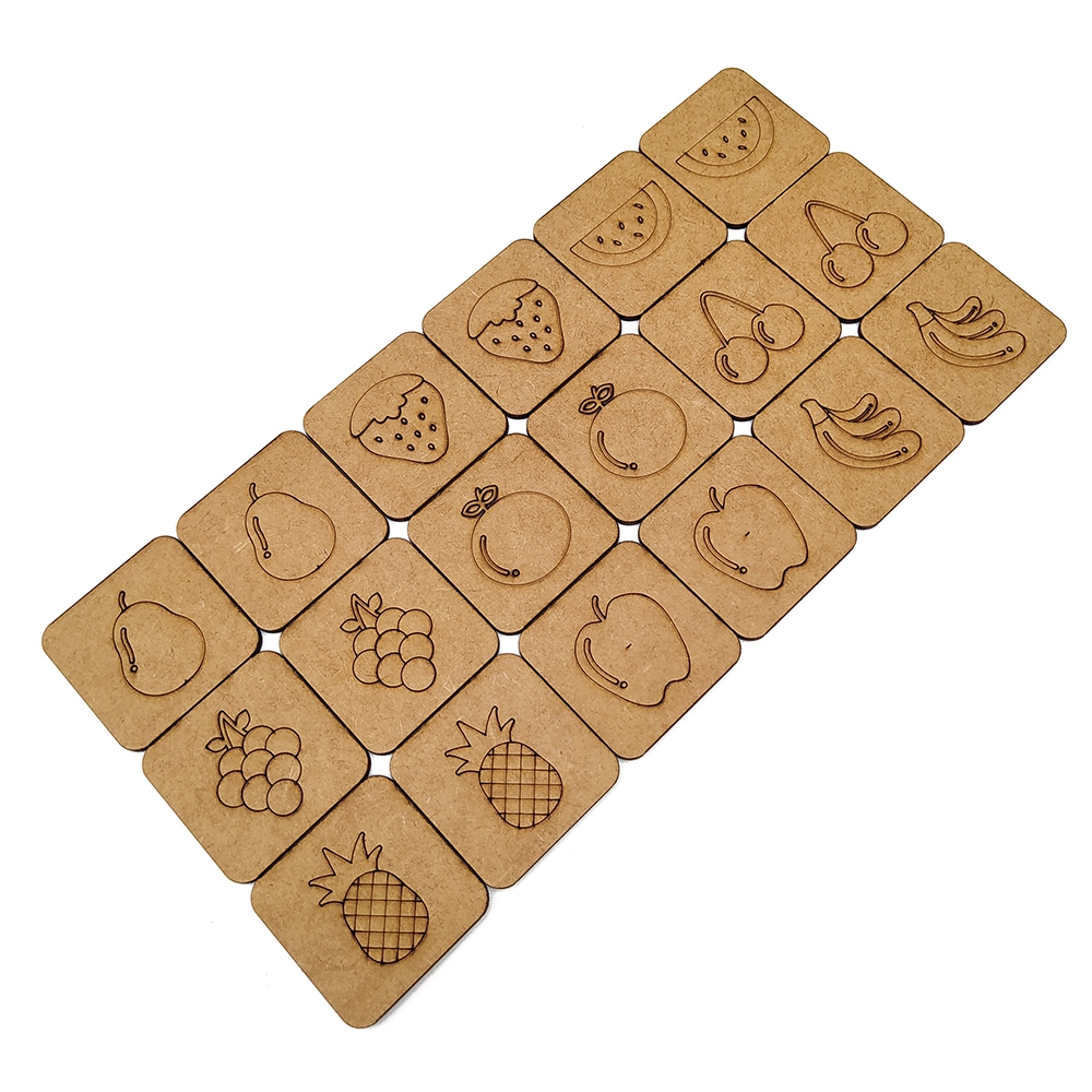 Jogo da Memória Temas variados Jogos Tabuleiro Mdf