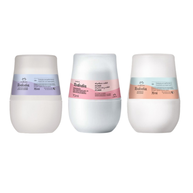 Desodorante Antitranspirante Roll-on Tododia Natura