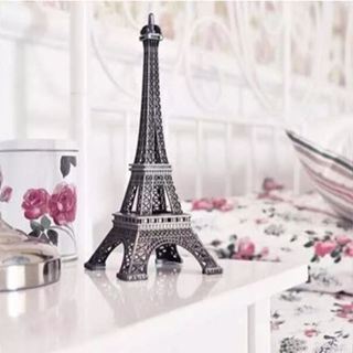 Torre Eiffel Paris Decoração Em Metal 25cm 33cm 40cm em Oferta na Shopee