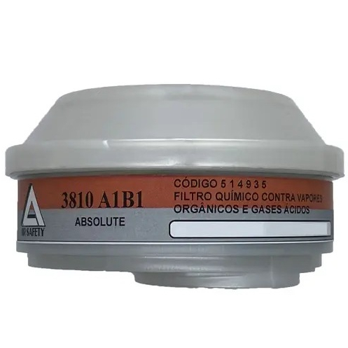 Filtro Air Safety Voga Ref. 3810 A1B1 P/Respirador Facial Inteira Full Face cod. 514935
