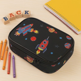 Estojos box 100 pens Foguete em Oferta na Shopee