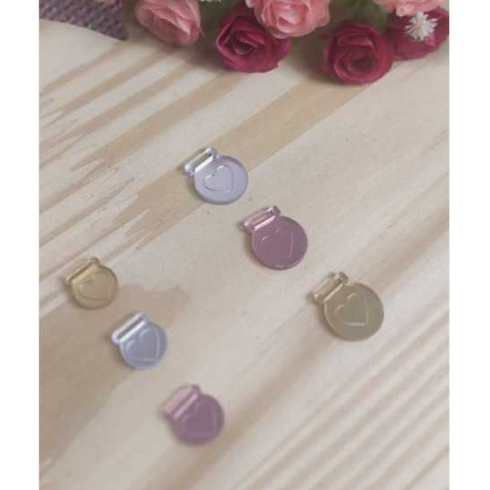 Mini Passante coração para Fita – Acrílico Espelhado 1x1,2cm – Kit com 30 unidades  finalizador acrílico em Oferta na Shopee