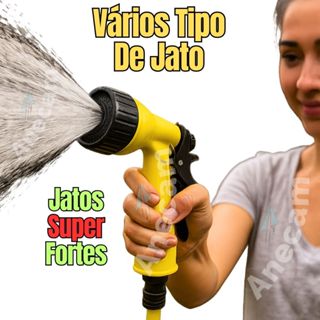 Esguicho Bico Para Mangueira de Jardim Vários Tipos De Jatos Com Pressão Limpa Mais Fácil em Oferta na Shopee