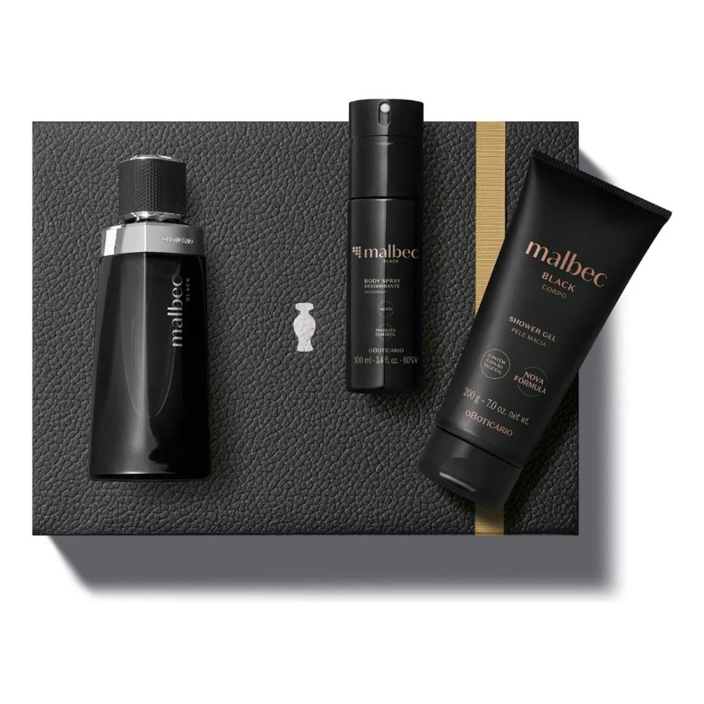 KIT MALBEC BLACK 2025 em Oferta na Shopee