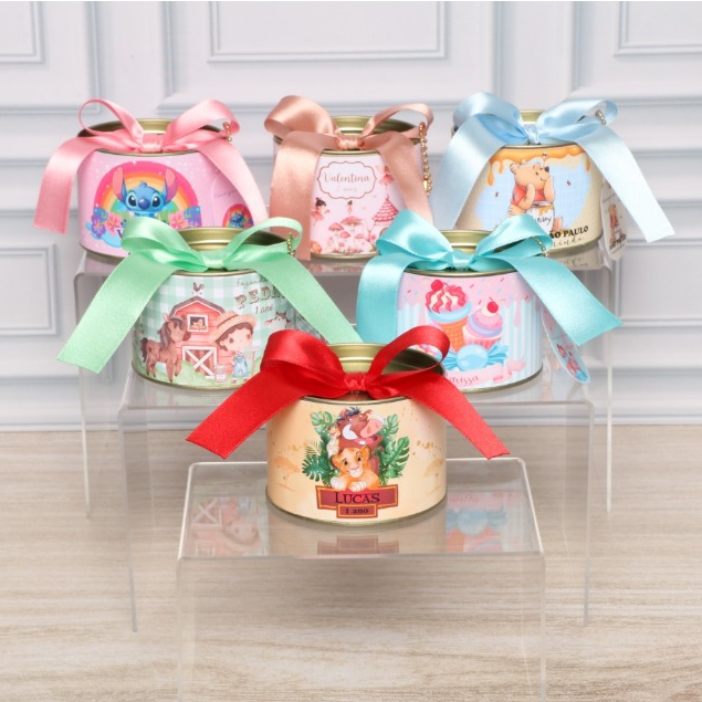 Kit 10 Tubolatas 7x5cm Personalizada Lembrancinha Maternidade Festa em Oferta na Shopee