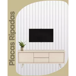 Kit 10 Até 200 Placas Painel Ripado Premium Autocolante Decorativa MDF 45x10 Casa Parede Luxo Quarto