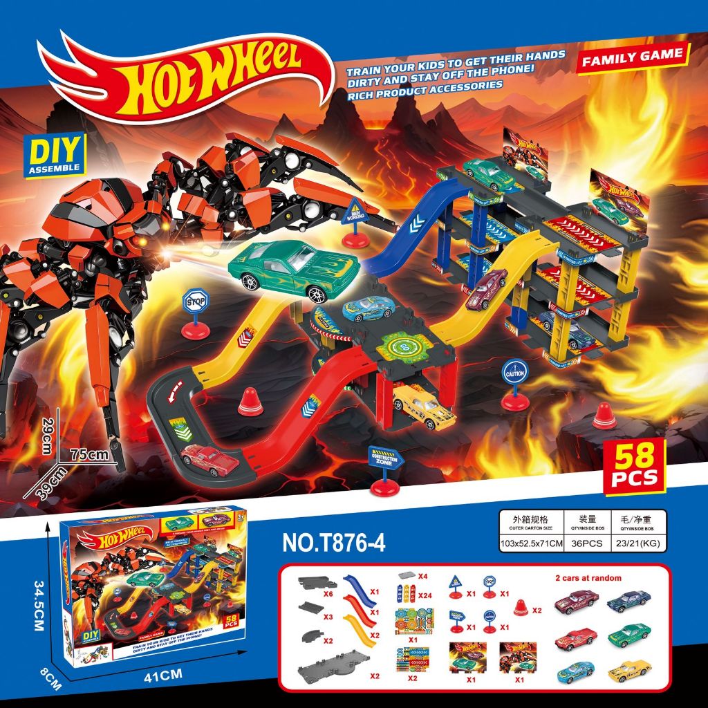 Pista De Carrinhos Hot Wheels - Vários modelos