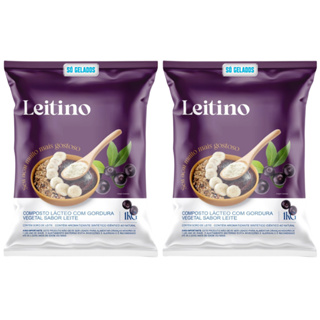 Leite em Pó Composto Lácteo Para Açaí Leitino 1Kg ORIGINAL -  KIT COM 2 - ENVIO IMEDIATO - NF em Oferta na Shopee