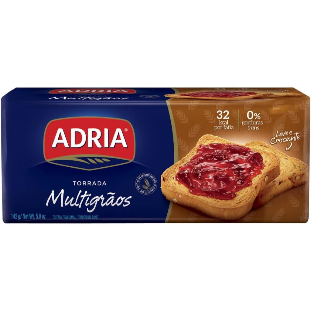 ADRIA TORRADA MULTIGRAOS light ZERO GORDURA 142G