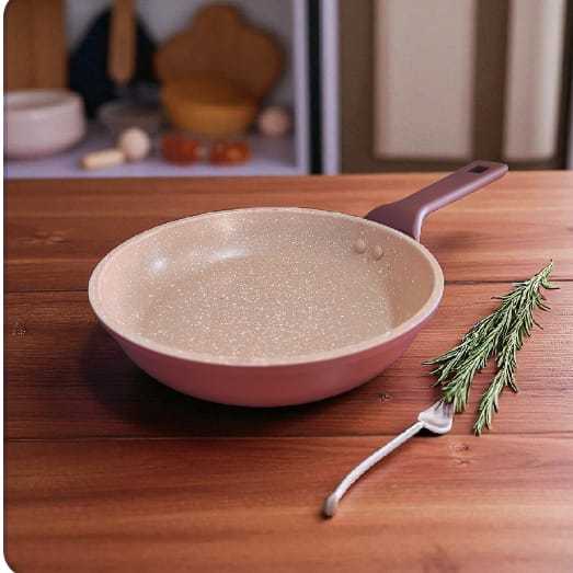 FRIGIDEIRA ANTIADERENTE ALUMINIO REVESTIMENTO CERÂMICO 16CM/20CM/24CM