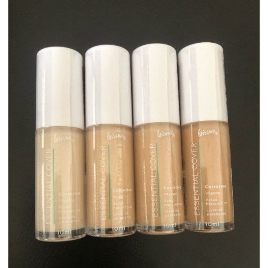Corretivo Líquido Essential Cover Luisance Longa duração/cobertura média alta/hidratante/matte em Oferta na Shopee