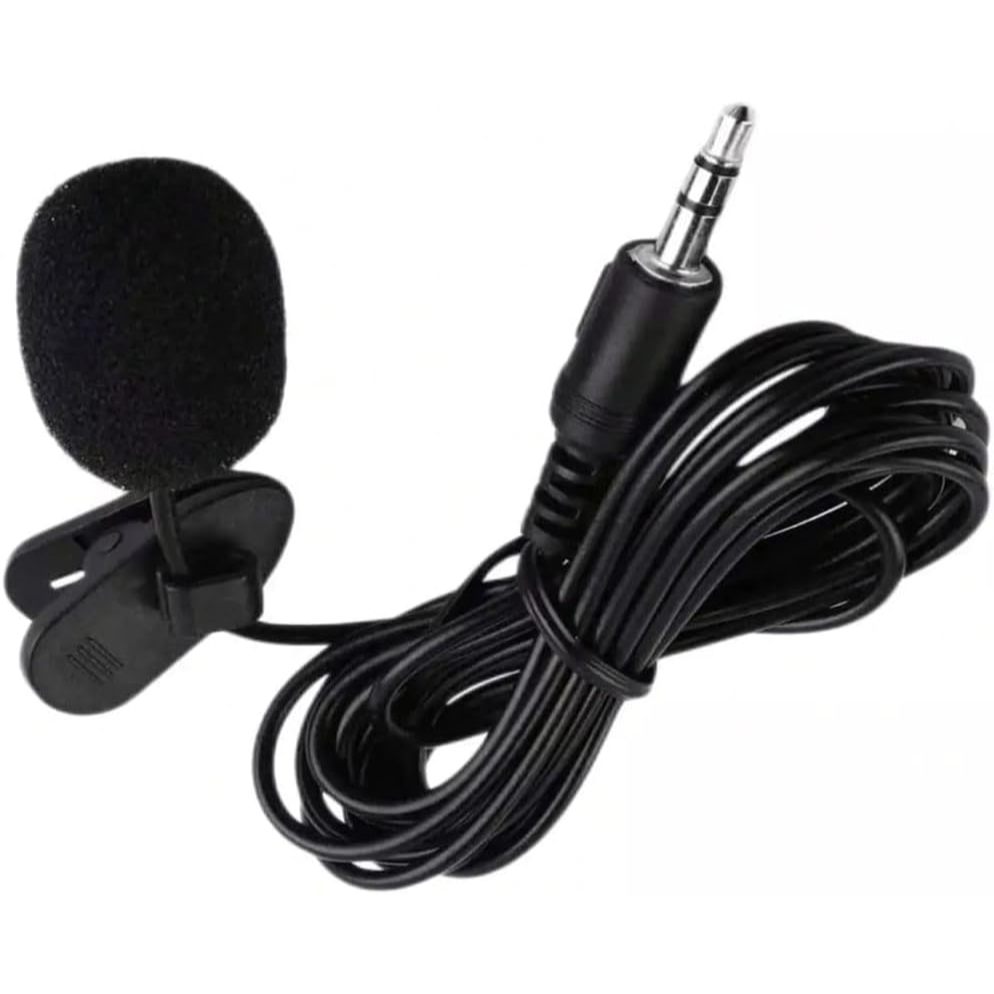 Microfone De Lapela Para Celulares, Pcs E Tablets