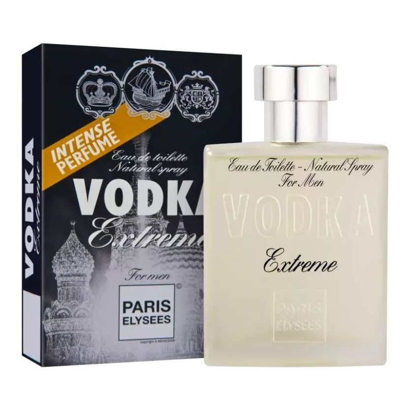 Perfume Vodka Extreme Paris Elysees Edt  Masculino 100ml
