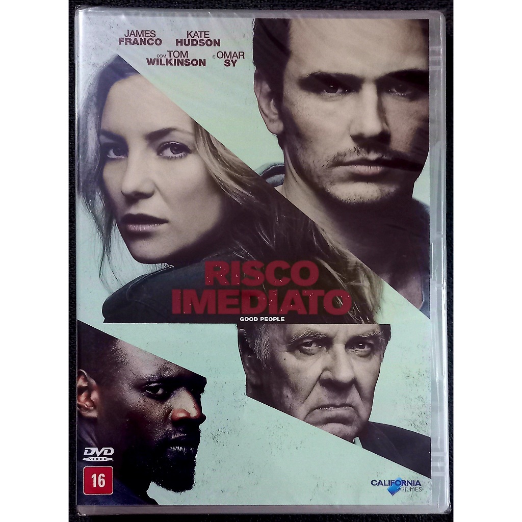 DVD Risco Imediato [LACRADO] - (James Franco/ Kate Hudson/ Tom Wilkinson/ Omar Sy)