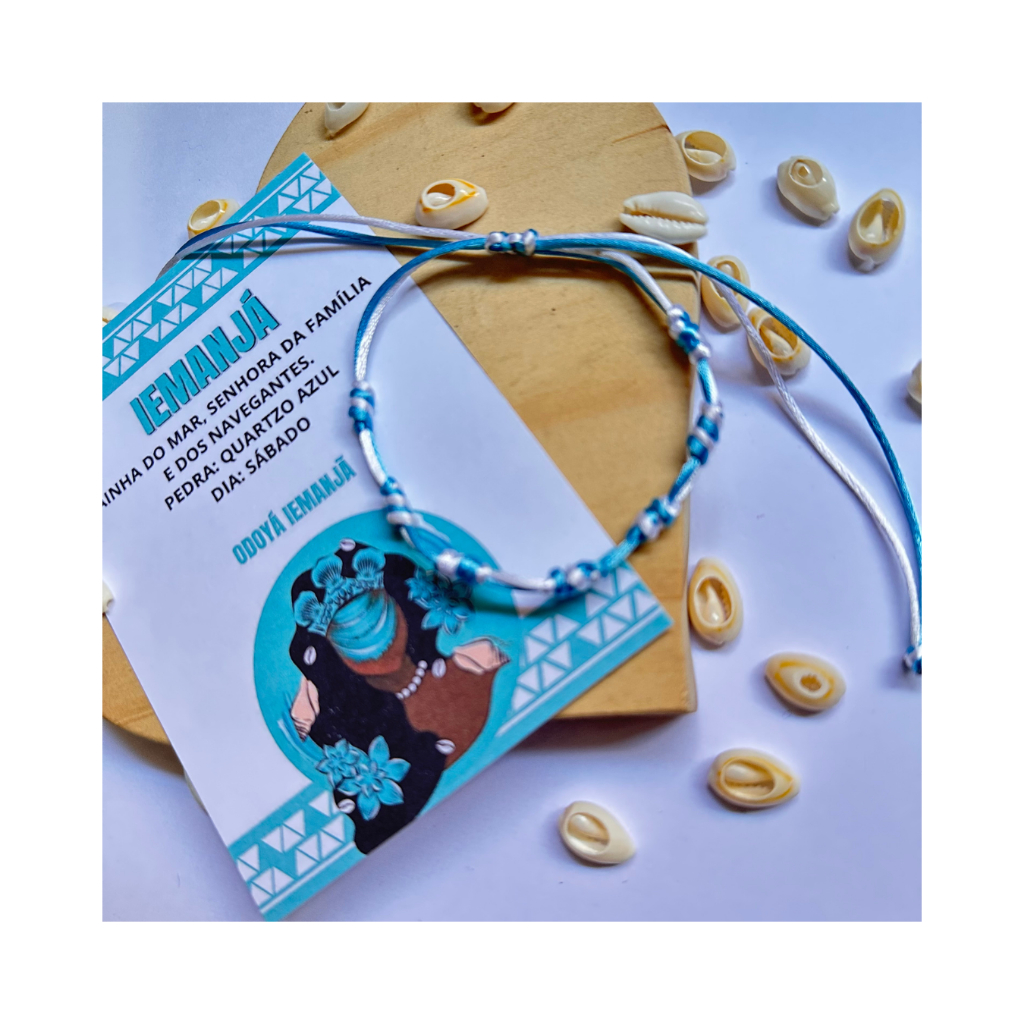 PULSEIRA 7 SETE NÓS KABALLAH CABALA PROTEÇÃO ORIXÁS BICOLOR AJUSTÁVEL  - IEMANJÁ em Oferta na Shopee