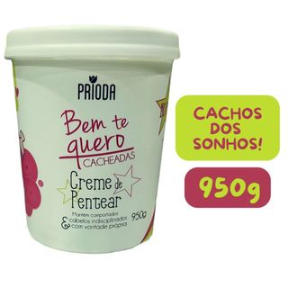 Creme de Pentear para Cacheados PRIODA Bem te quero 950g Cachos dos sonhos Original
