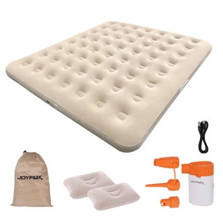 JOYFOX Colchão Inflável Suporta 300kg 200x180x23cm Bomba De Lítio Portátil cama inflável para viagem em Oferta na Shopee