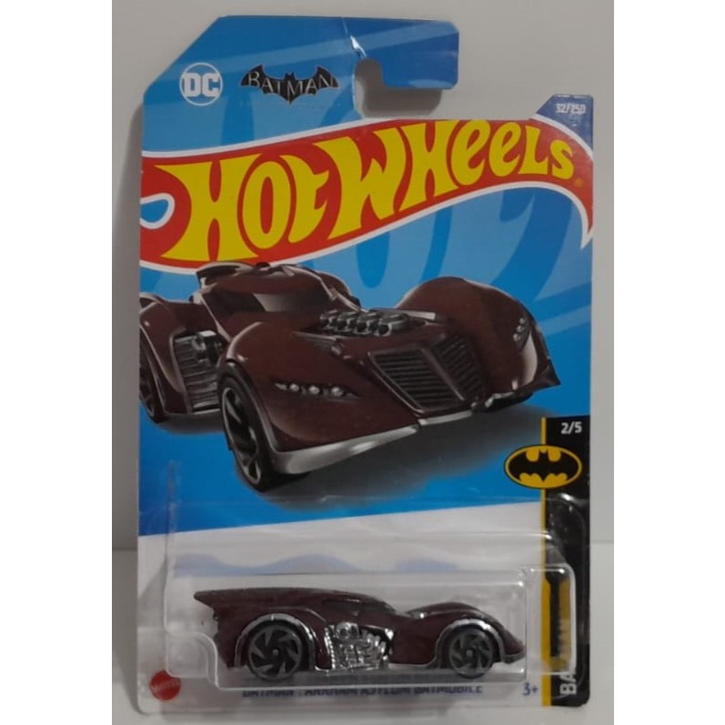 Carro em Miniatura da Coleção Batman Arkham Asylum Batmóvel - Hot Wheels - 2024