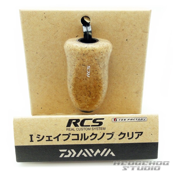 Botão I‑Shape Cortiça Transparente DAIWA/SLP WORKS – I‑Shape Cork Knob Clear
