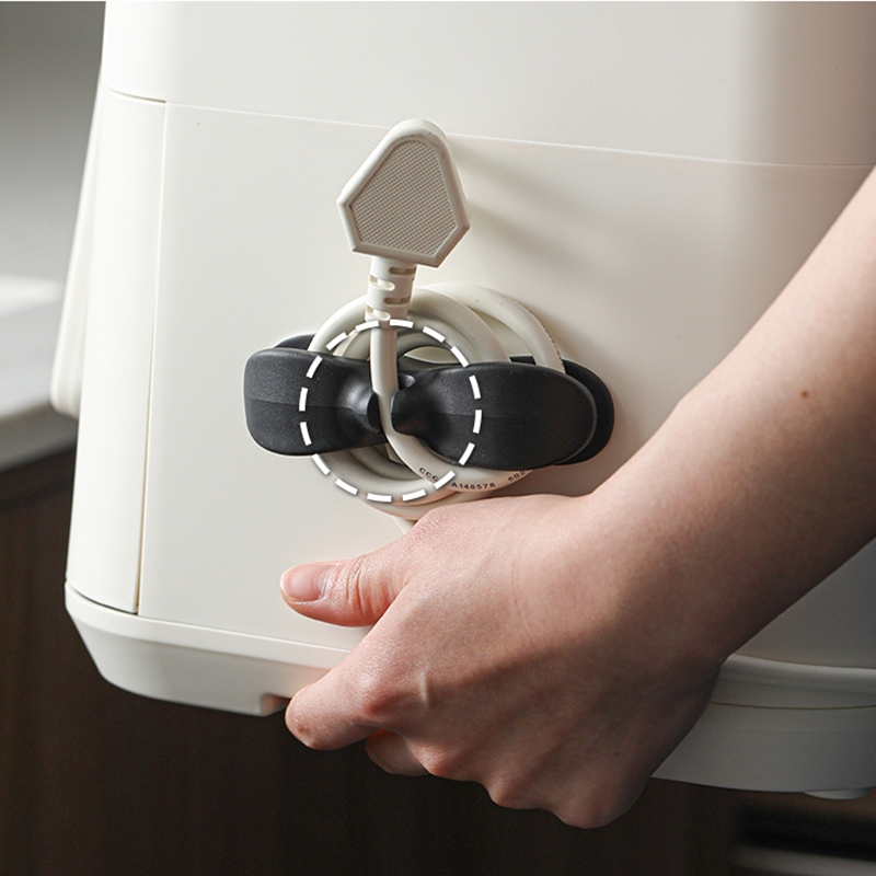 Kit 2 Pçs Suporte Para Organizar Fios De Silicone Clipes Armazenamento Organização De CABO