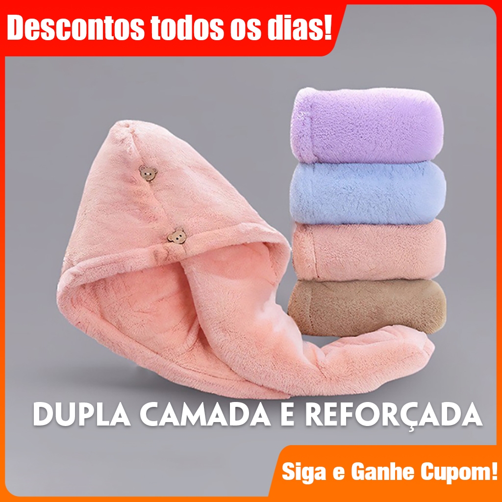 Touca de Banho Feminina: Onde Comprar | BuscaProdutos