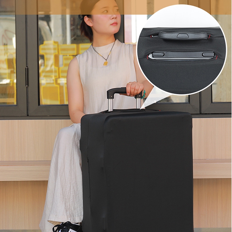 Capa Protetora Crazy Bag : Protetor Contra Poeira Para Mala De Viagem De Cor Sólida Bagagem De 18 A 28 Polegadas !